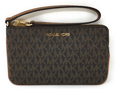 michael kors brown wristlet wallet|Michael Kors outlet wallet.